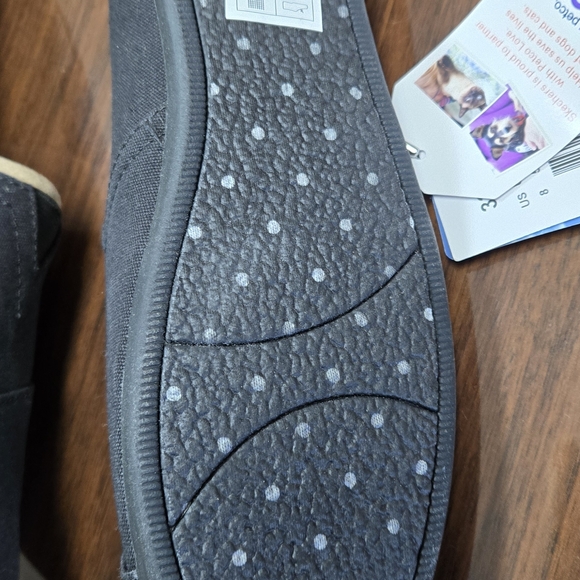 Skechers BOBS Black Slip-On Loafers - Picture 3 of 3